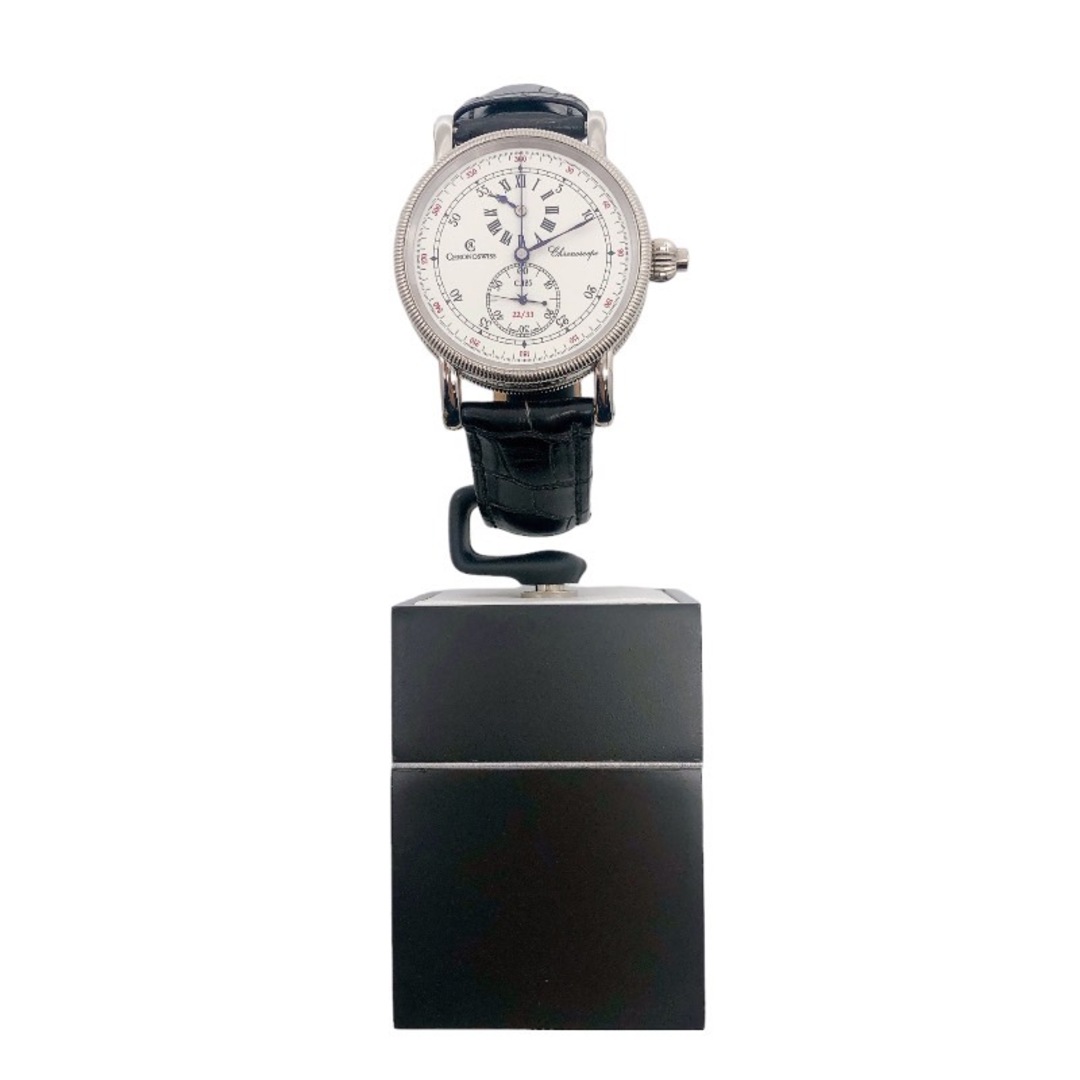 クロノスイス CHRONOSWISS レギュレーター クロノスコープ 世界33本限定 CH1521W ホワイト K18WG メンズ 腕時計