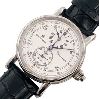 クロノスイス(CHRONOSWISS)の　クロノスイス CHRONOSWISS レギュレーター クロノスコープ 世界33本限定 CH1521W ホワイト K18WG メンズ 腕時計(その他)