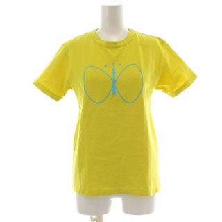 ミナペルホネン(mina perhonen)のミナペルホネン Tシャツ カットソー ST0002 半袖 XS 黄(Tシャツ(半袖/袖なし))