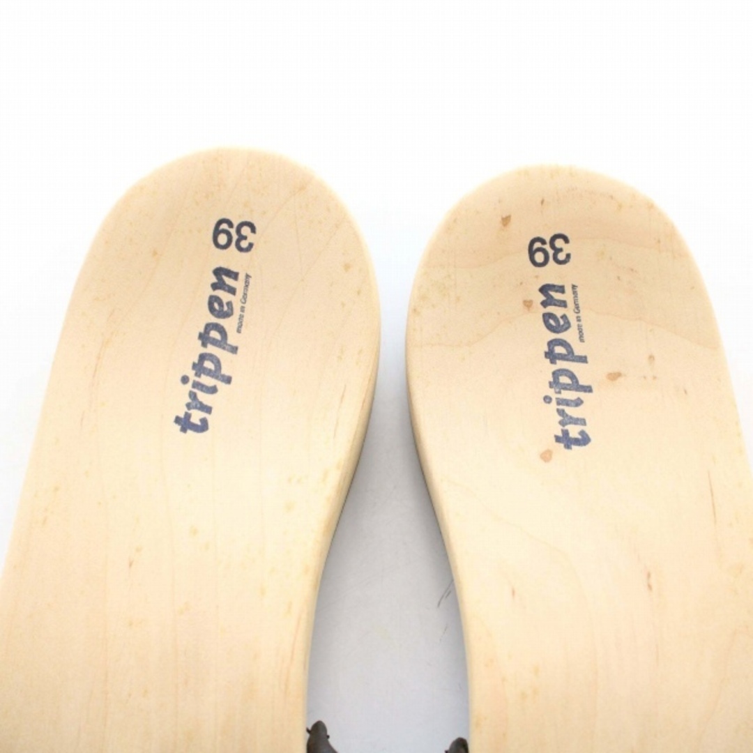 trippen(トリッペン)のトリッペン SPA サンダル ウッドサンダル 39 24.5-25cm 黒 レディースの靴/シューズ(サンダル)の商品写真