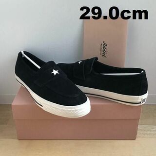 29.0cm CONVERSE Addict ONE STAR LOAFER 黒-