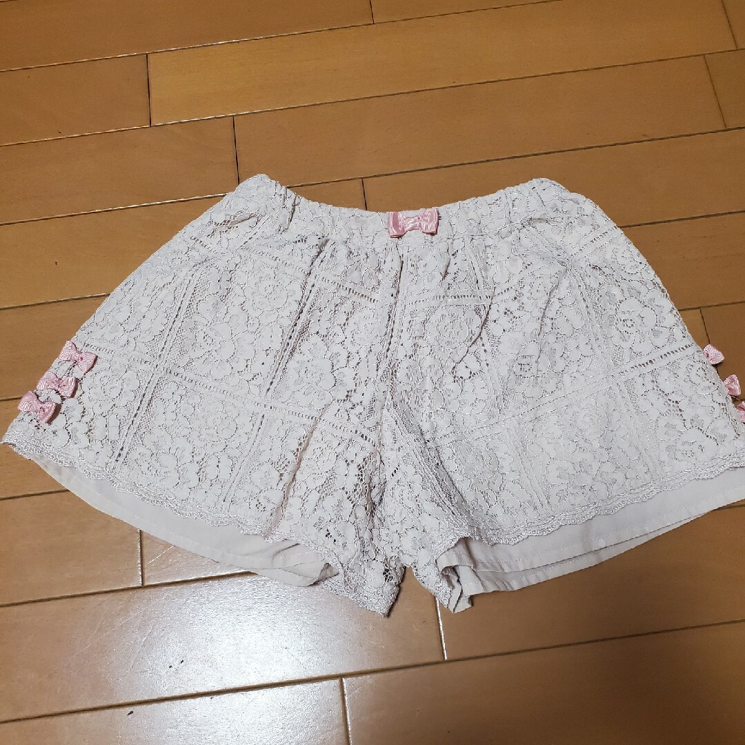 anyFAM(エニィファム)のショートパンツ 　130 キッズ/ベビー/マタニティのキッズ服女の子用(90cm~)(スカート)の商品写真