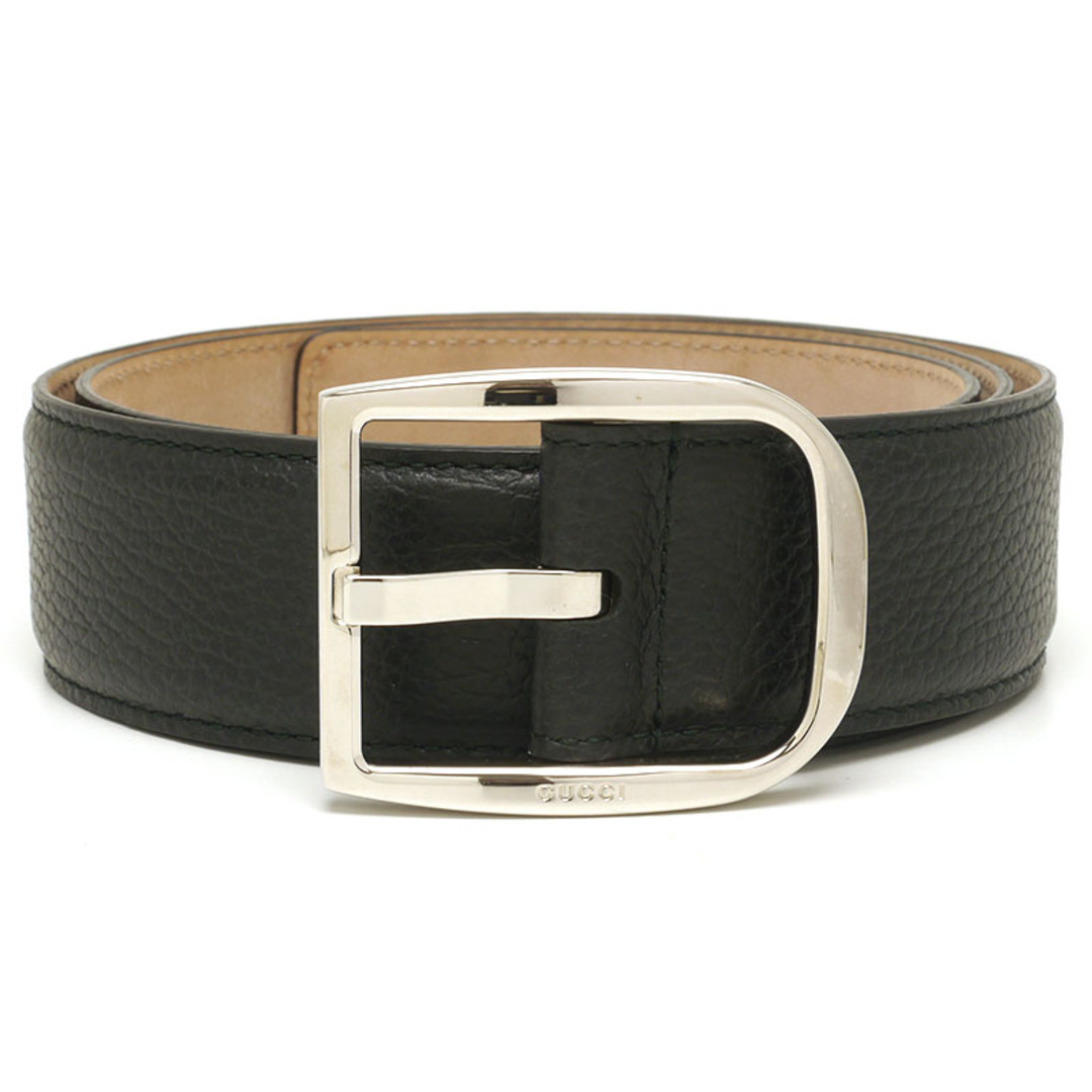 Gucci - グッチ レザーベルト 449716 メンズ サイズ95/38 黒