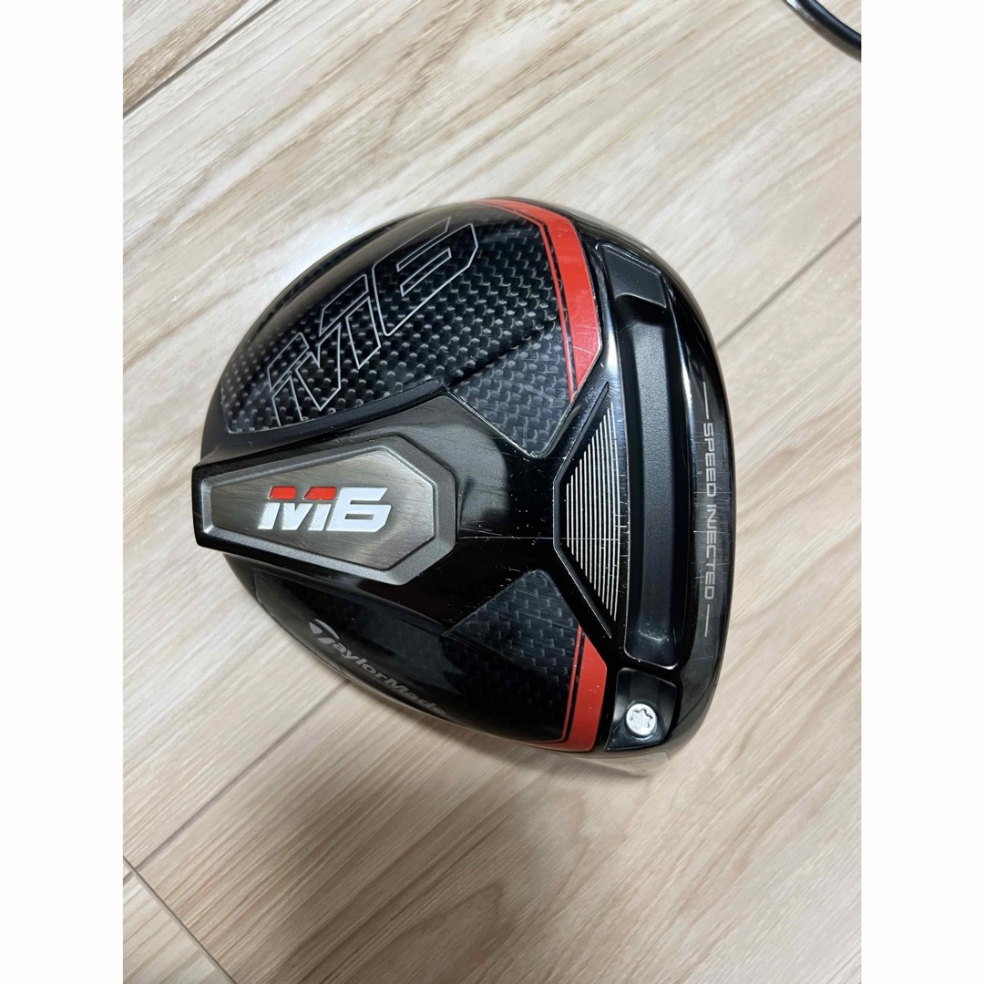 TaylorMade(テーラーメイド)のテイラーメイド  M6ドライバー(ロフト9度)　ヘッドのみ　ヘッドカバー付き スポーツ/アウトドアのゴルフ(クラブ)の商品写真