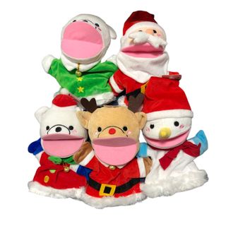 ダイソー(DAISO)の☆ダイソー クリスマス キャラパペット☆(ぬいぐるみ/人形)