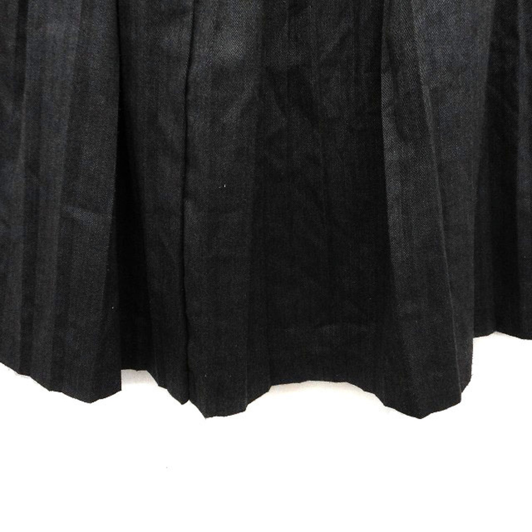CHILD WOMAN(チャイルドウーマン)のチャイルドウーマン スカート プリーツ フレア ロング ヘリンボーン柄 ゆったり レディースのスカート(ロングスカート)の商品写真