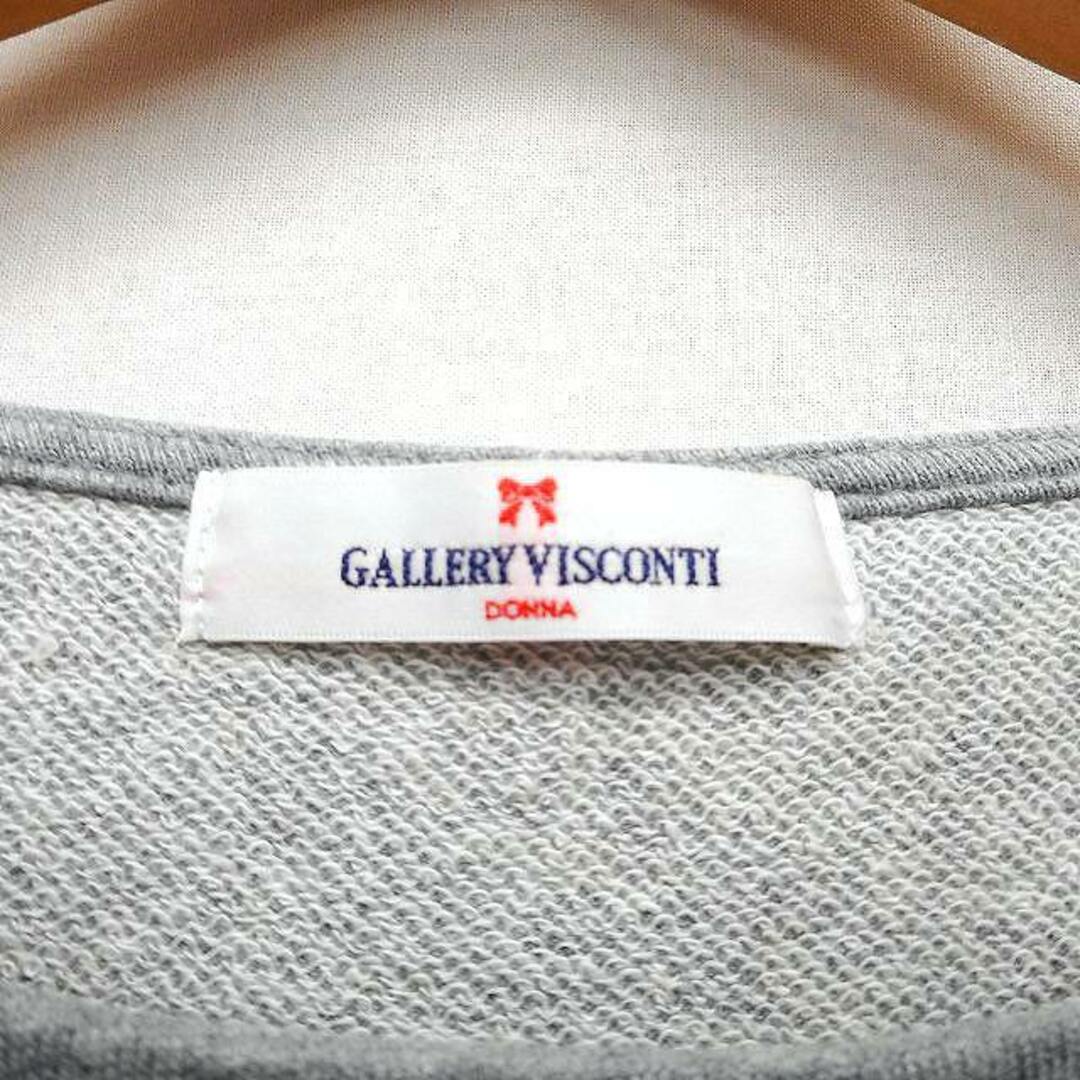 GALLERY VISCONTI(ギャラリービスコンティ)のギャラリービスコンティ GALLERY VISCONTI カットソー Tシャツ レディースのトップス(その他)の商品写真
