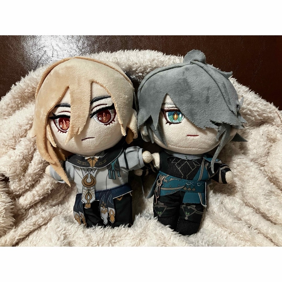 原神　アルハイゼンとカーヴェのぬいぐるみの2点セット