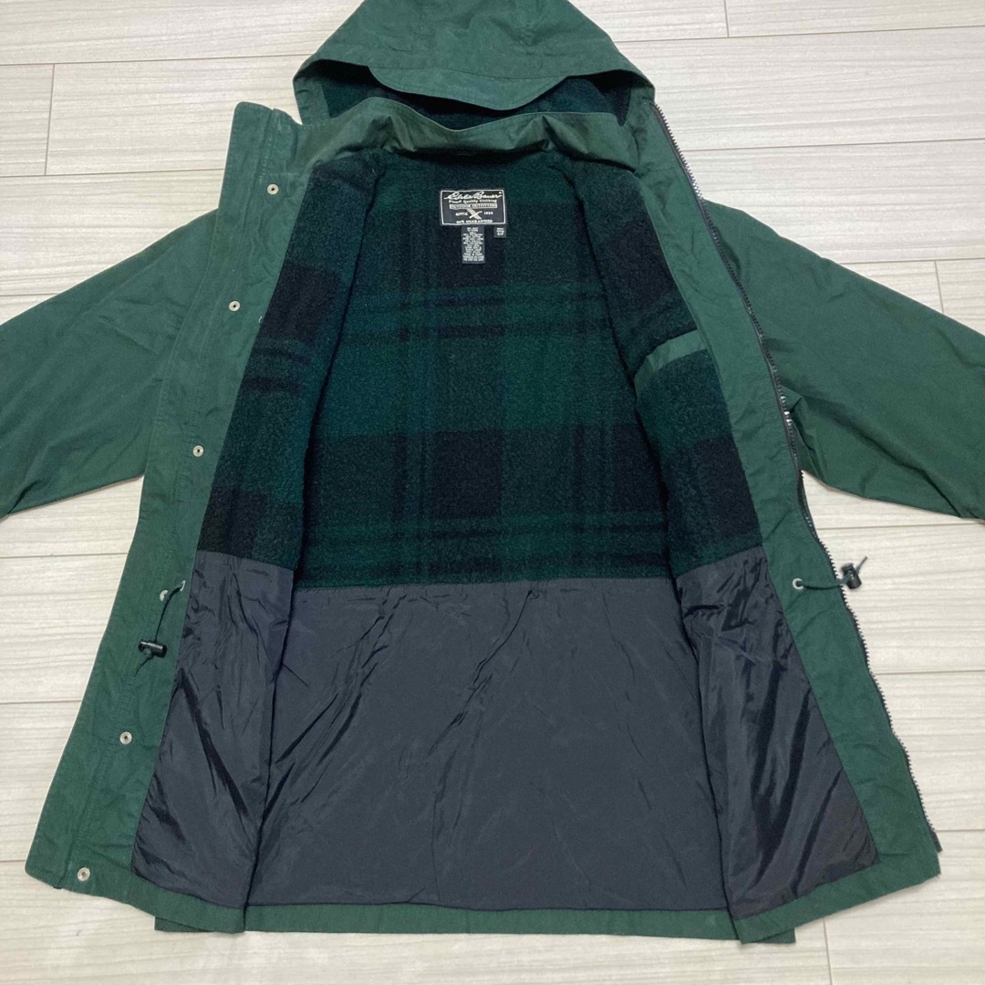 168 Eddie Bauer マウンテンパーカー 中綿 裏ボア