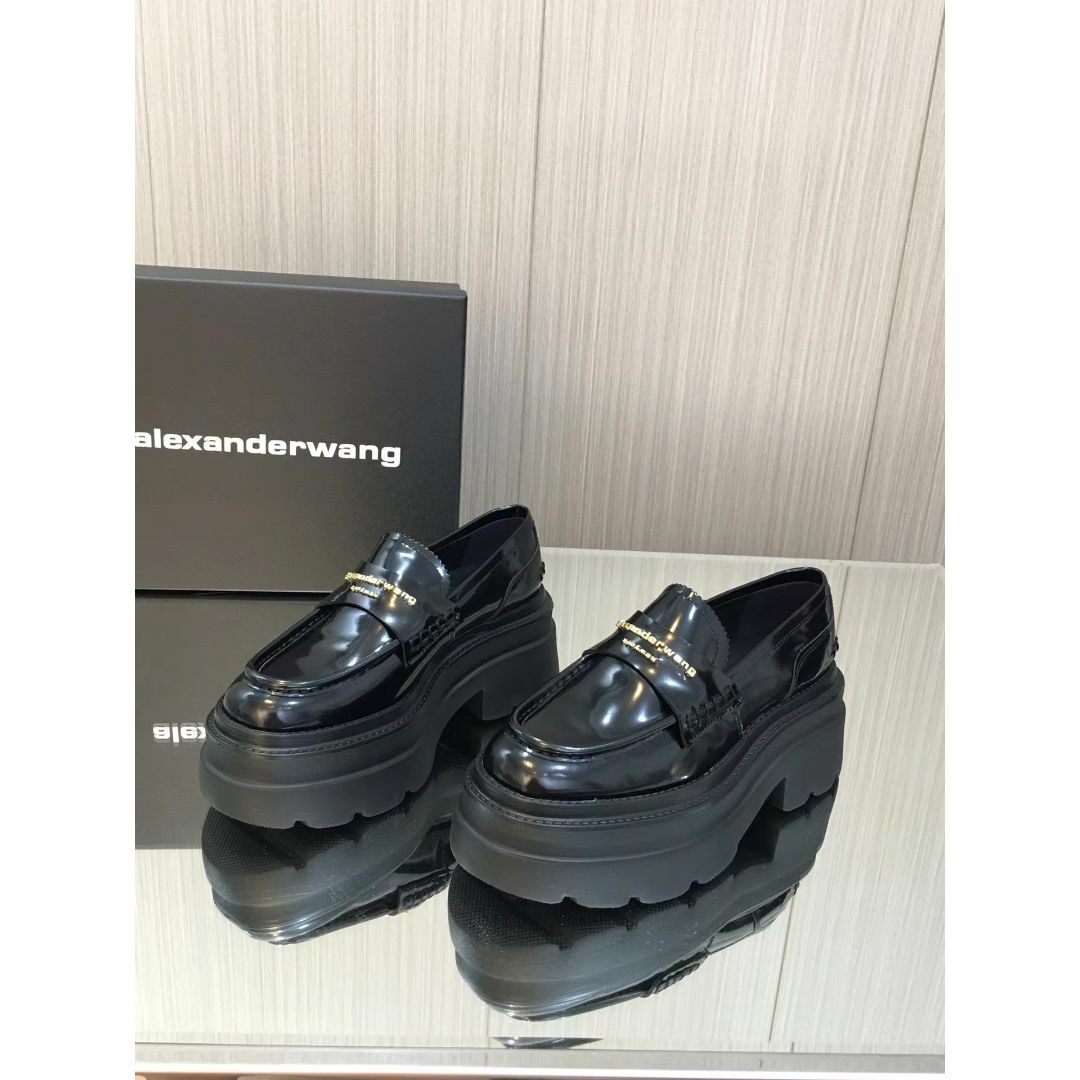 ALEXANDER WANG CARTEプラットフォーム 厚底ローファー