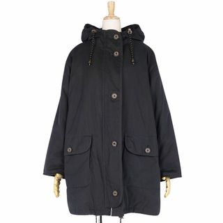 バーバリー(BURBERRY)のVintage バーバリー Burberrys コート フーディー 中綿入りライナー付き アウター レディース 9AR(M相当) ブラック(その他)