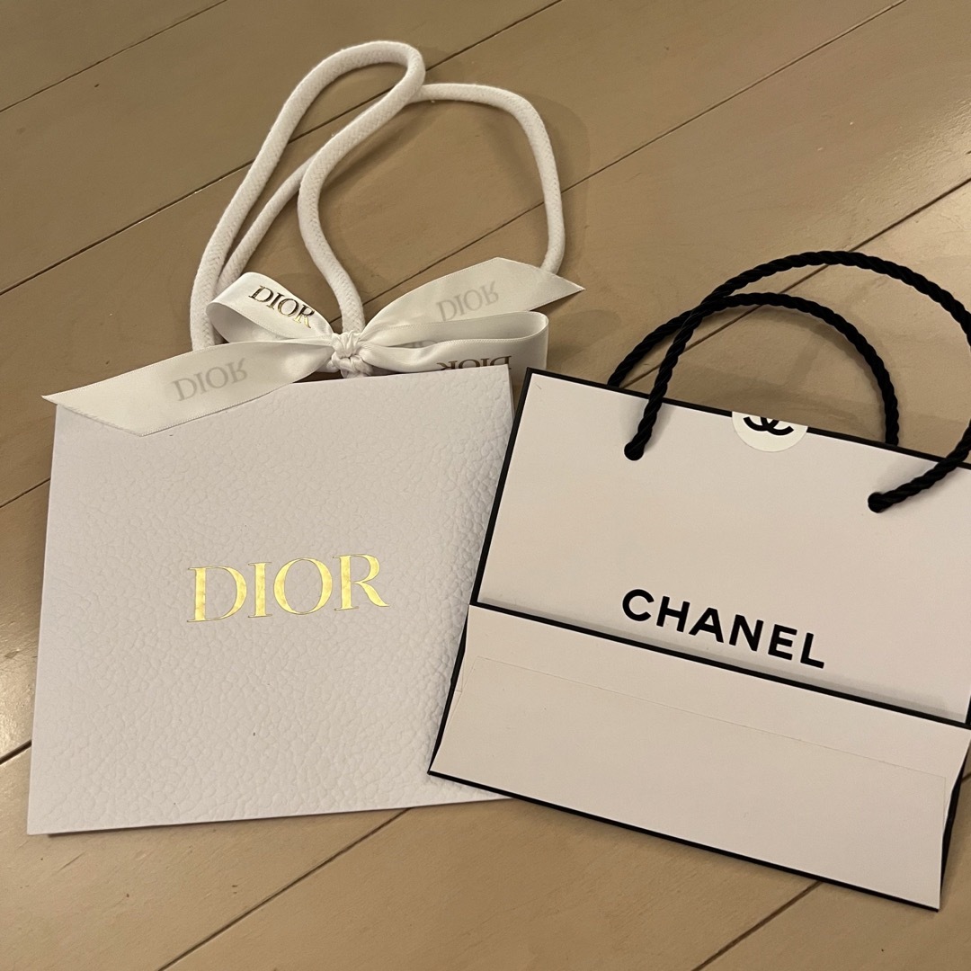 CHANEL(シャネル)のCHANEL LOUIS VUITTON Dior 紙袋 レディースのバッグ(ショップ袋)の商品写真