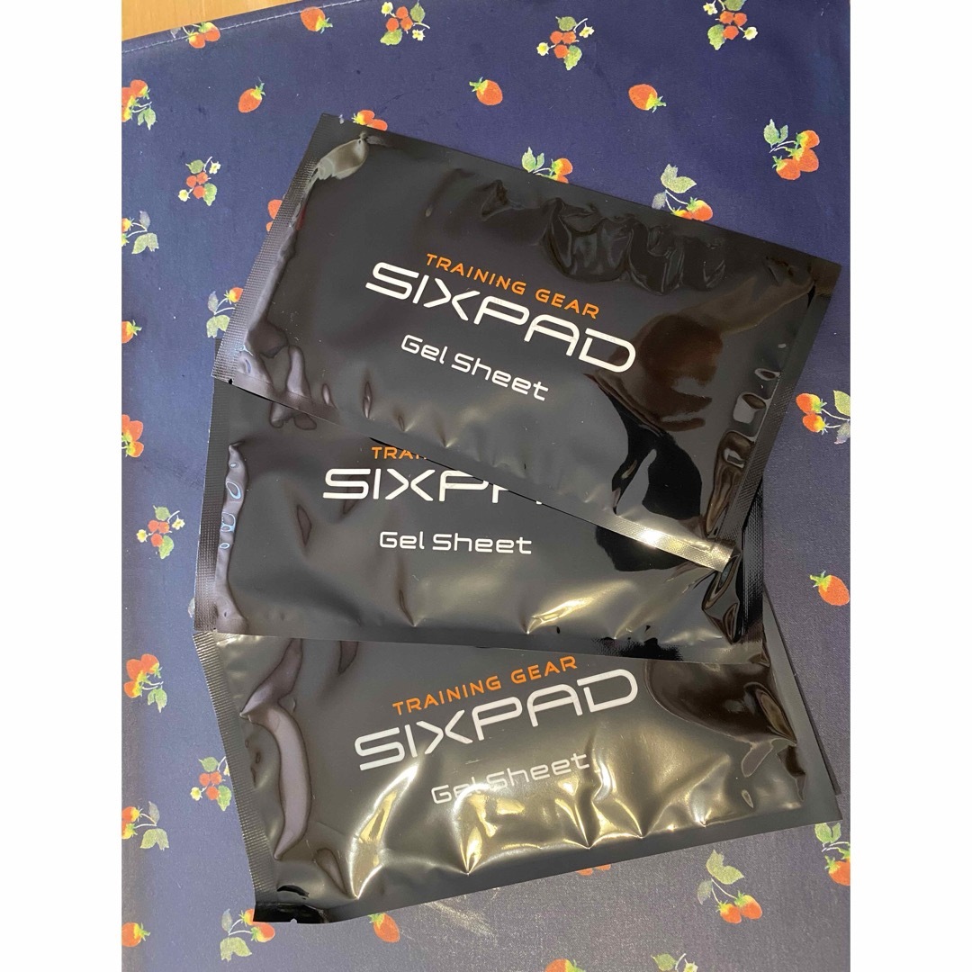 SIXPAD アブズベルト　ジェルシート　新品　正規品　シックスパッド　3枚