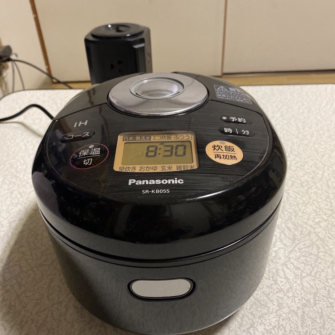 美品！Panasonic SR-MZ051-K 電子炊飯ジャー 炊飯器 3合炊き