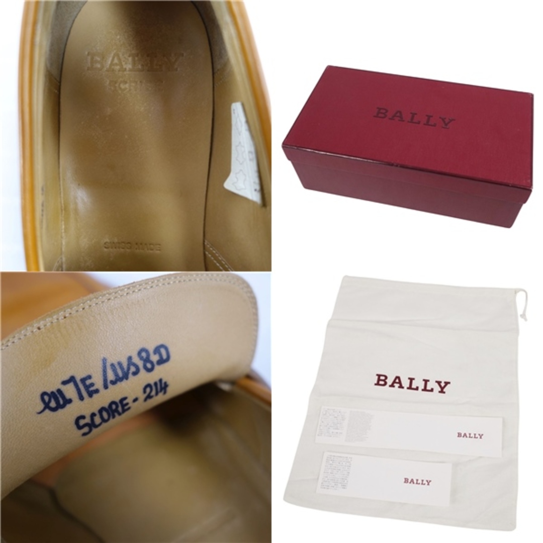 Bally(バリー)のバリー BALLY ローファー モカシン コインローファー カーフレザー シューズ メンズ US8D(26cm相当) ブラウン メンズの靴/シューズ(ドレス/ビジネス)の商品写真