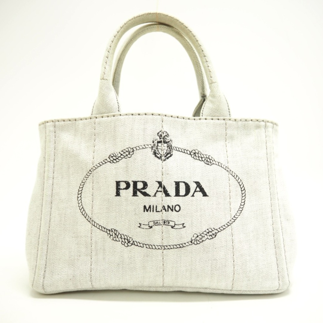 プラダ PRADA ハンドバッグ
 カナパ 2WAY ショルダーバッグ 1BG439 グレー