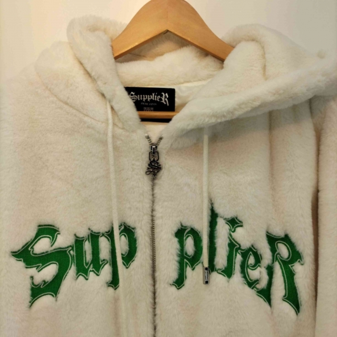SUPPLIER(サプライヤー) Fur Zip Hoodie メンズ アウターの通販 by