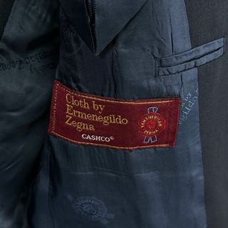 Ermenegildo Zegna エルメネジルド・ゼニア テーラードジャケット ... Ermenegildo Zegna エルメネジルド・ゼニア テーラードジャケット ベスト セット ネイビー メンズ ヴィンテージ 6