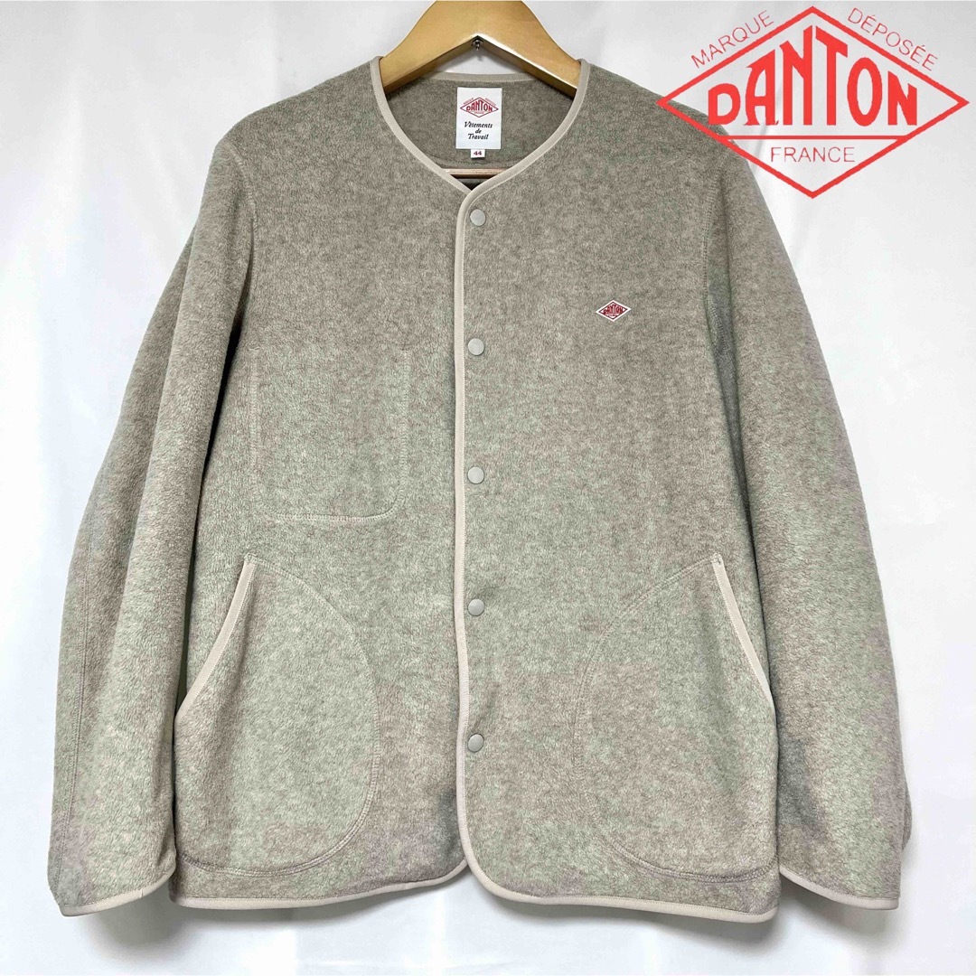 DANTON 希少サイズ FLEECE JACKET MARBLE 44 XL