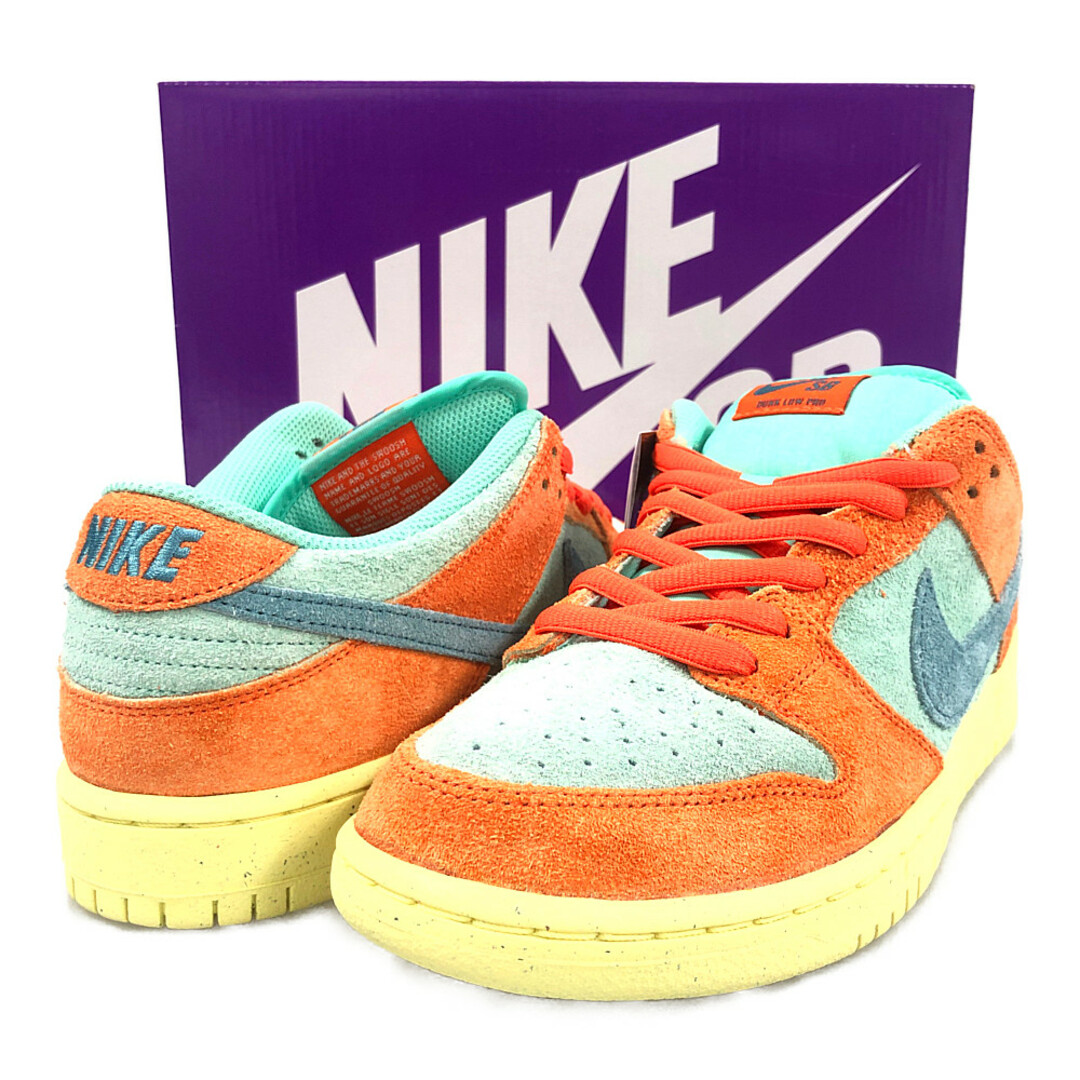 NIKE ナイキ DV5429-800 AIR SB DUNK LOW PRO PRM ダンク シューズ スニーカー オレンジ×ブルー系 サイズUS10=28cm 正規品 / 32341