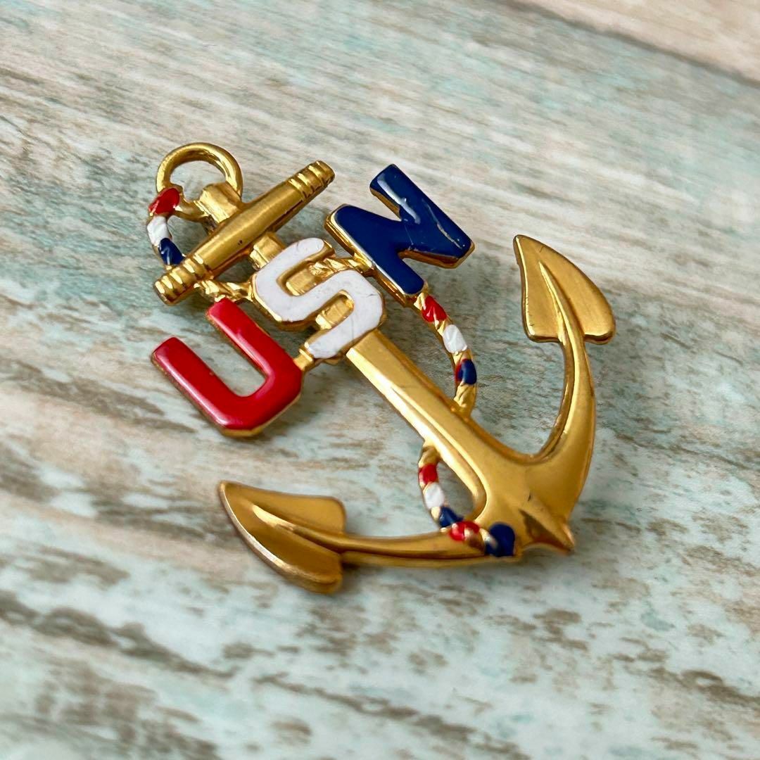 US NAVY USN 海軍 PINS ピンズ ピンバッジ アンカーエンブレム