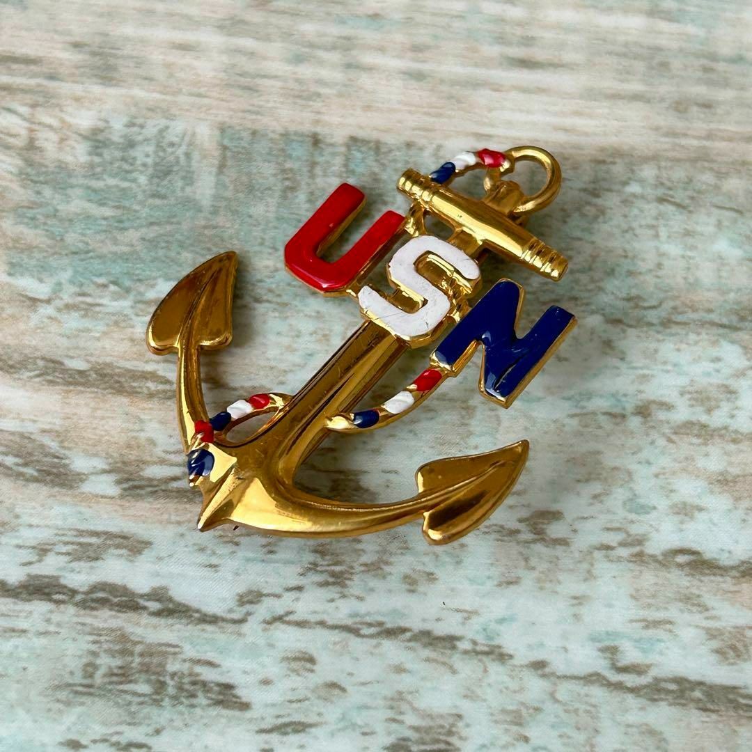 US NAVY USN 海軍 PINS ピンズ ピンバッジ アンカーエンブレム