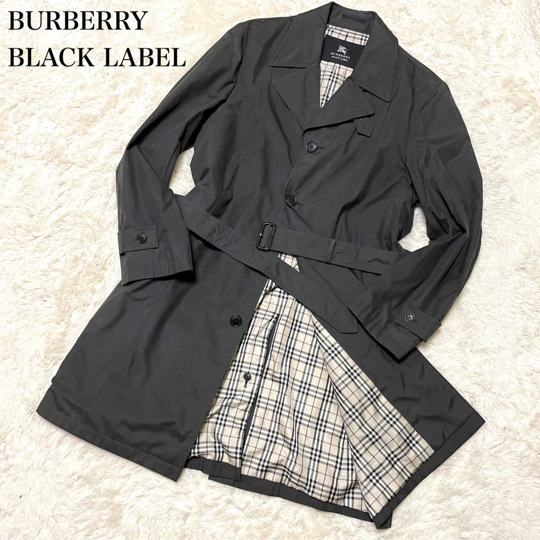 BURBERRY BLACK LABEL - バーバリーブラックレーベル シングルトレンチ