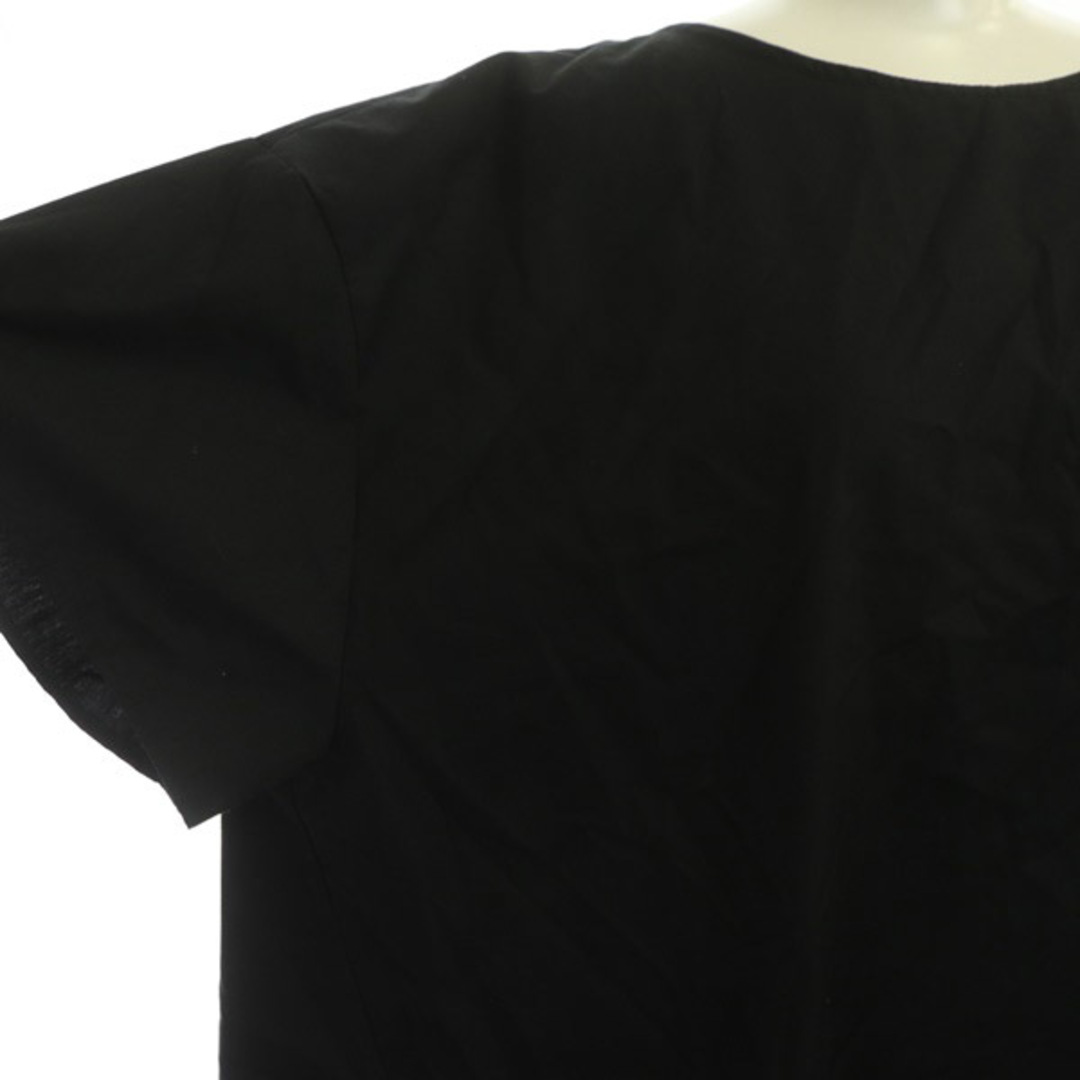 KBF(ケービーエフ)のケイビーエフ KBF バックリボンワンピース 膝丈 半袖 ワイド One 黒 レディースのワンピース(ひざ丈ワンピース)の商品写真