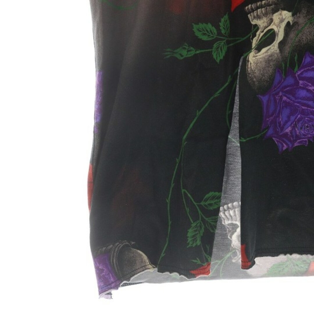 Yohji Yamamoto(ヨウジヤマモト)のYOHJIYAMAMOTO BLACKScandal スカルローズ Tシャツ L メンズのトップス(Tシャツ/カットソー(半袖/袖なし))の商品写真