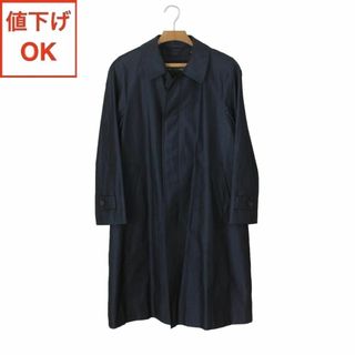 ダーバン(D’URBAN)の06【極美品】ダーバン D'URBAN シルク混 コート A4 メンズ M(ステンカラーコート)