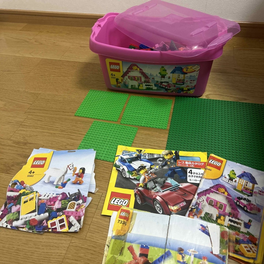 Lego(レゴ)のLEGO pinkbox!! キッズ/ベビー/マタニティのおもちゃ(知育玩具)の商品写真