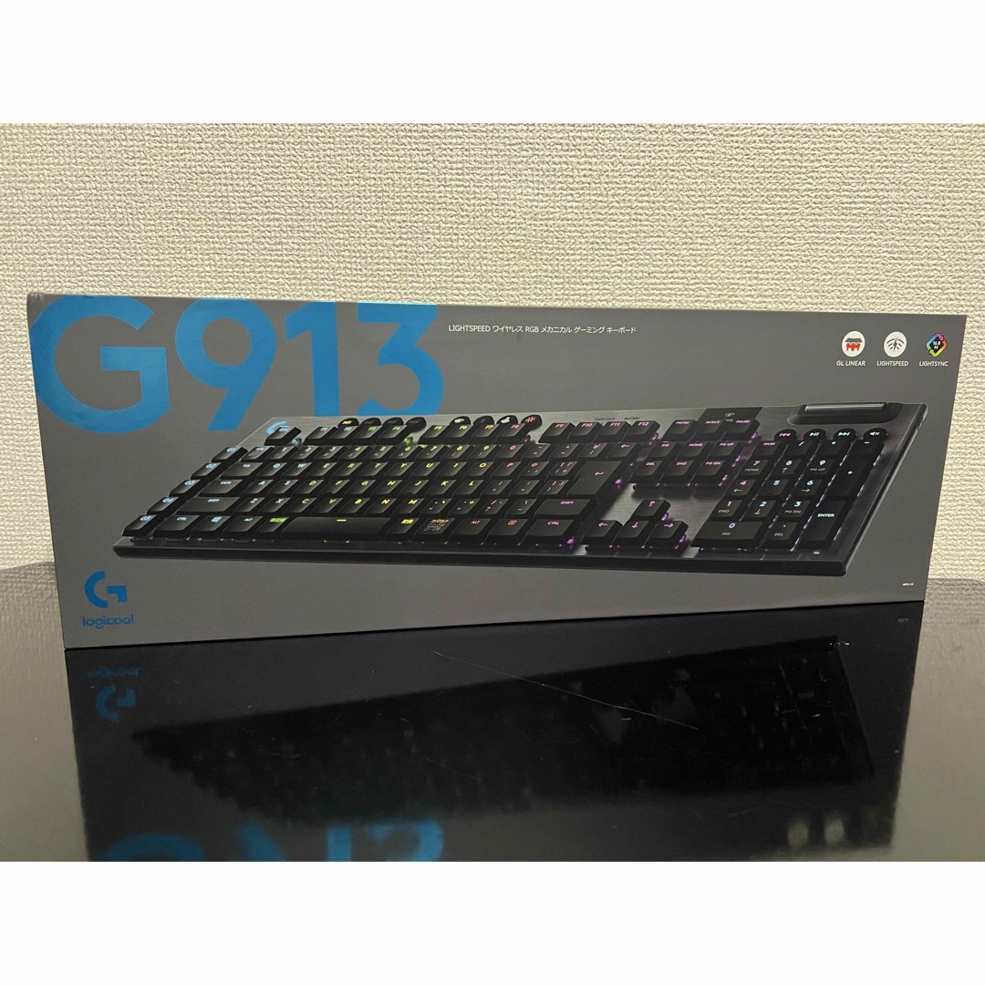 即日発送！　Logicool ゲーミングキーボード ワイヤレス G913 リニア