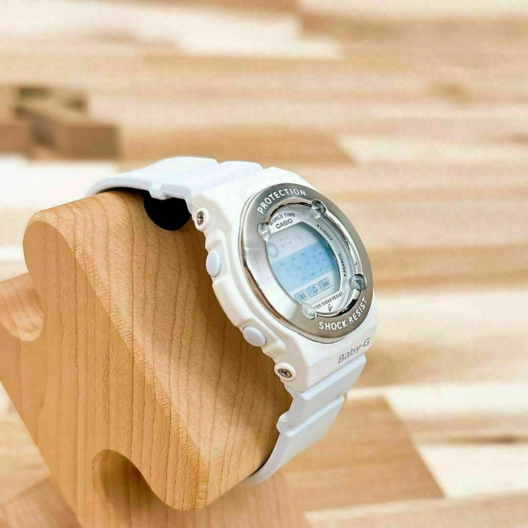 Baby-G(ベビージー)の海外モデル/レア【カシオ】ベビージー パステル 腕時計 BG-1301 青×白 レディースのファッション小物(腕時計)の商品写真