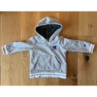 チャンピオン(Champion)の【美品】長袖パーカー　90cm チャンピオン　トップス　トレーナー　子供服(トレーナー)