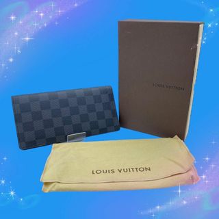 ルイヴィトン(LOUIS VUITTON)の《未使用に近い　超美品》ルイヴィトン  ダミエグラフィット　ポルトフォイユプラザ(長財布)