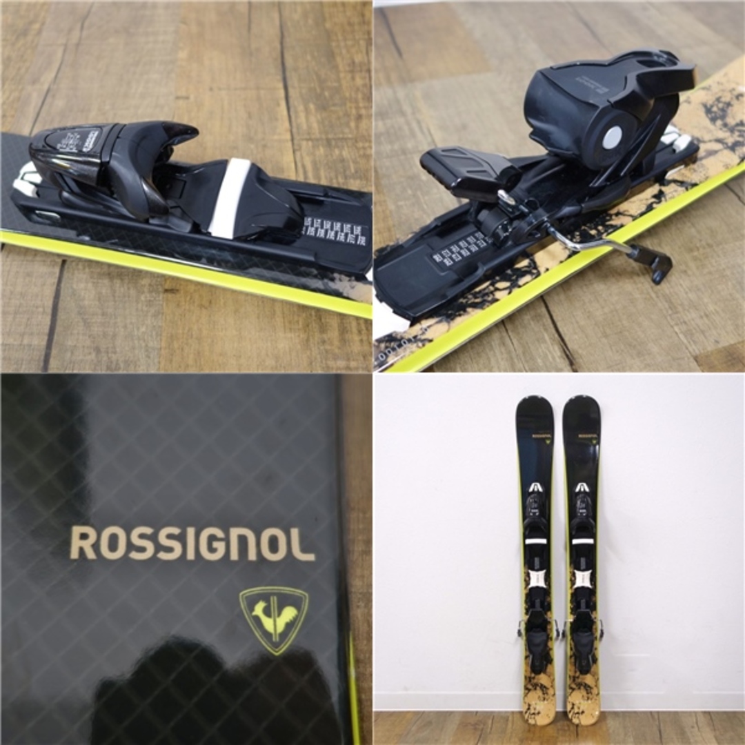 美品 ロシニョール ROSSIGNOL BLACKOPS 99 ブラックオプス センター 90mm ビンディング LOOK XPRESS10  21-22モデル ショート ファン スキー ゲレンデ アウトドア