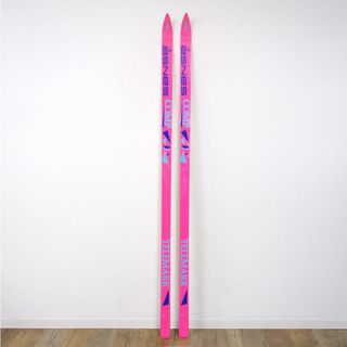 未使用 アスネス ASNES COMP TELEMARK 56 195cm コンプ テレマーク スキー 板 細板 スノーハイク アウトドア(板)