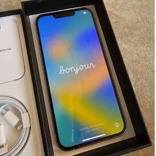 アイフォーン(iPhone)の★超美品★ iPhone 13pro Silver 128GB(スマートフォン本体)