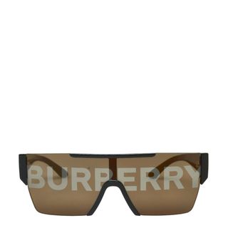 バーバリー(BURBERRY)のバーバリー ロゴレンズ Dフレーム サングラス プラスチック メンズ BURBERRY 【1-0120286】(サングラス/メガネ)