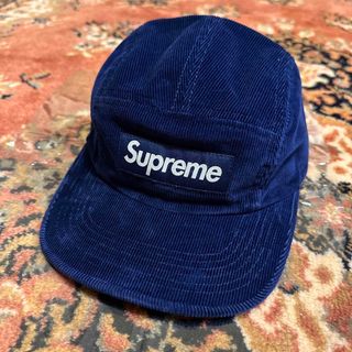 【新品】Supreme 革ベルト コーデュロイ  シュプリーム camp cap