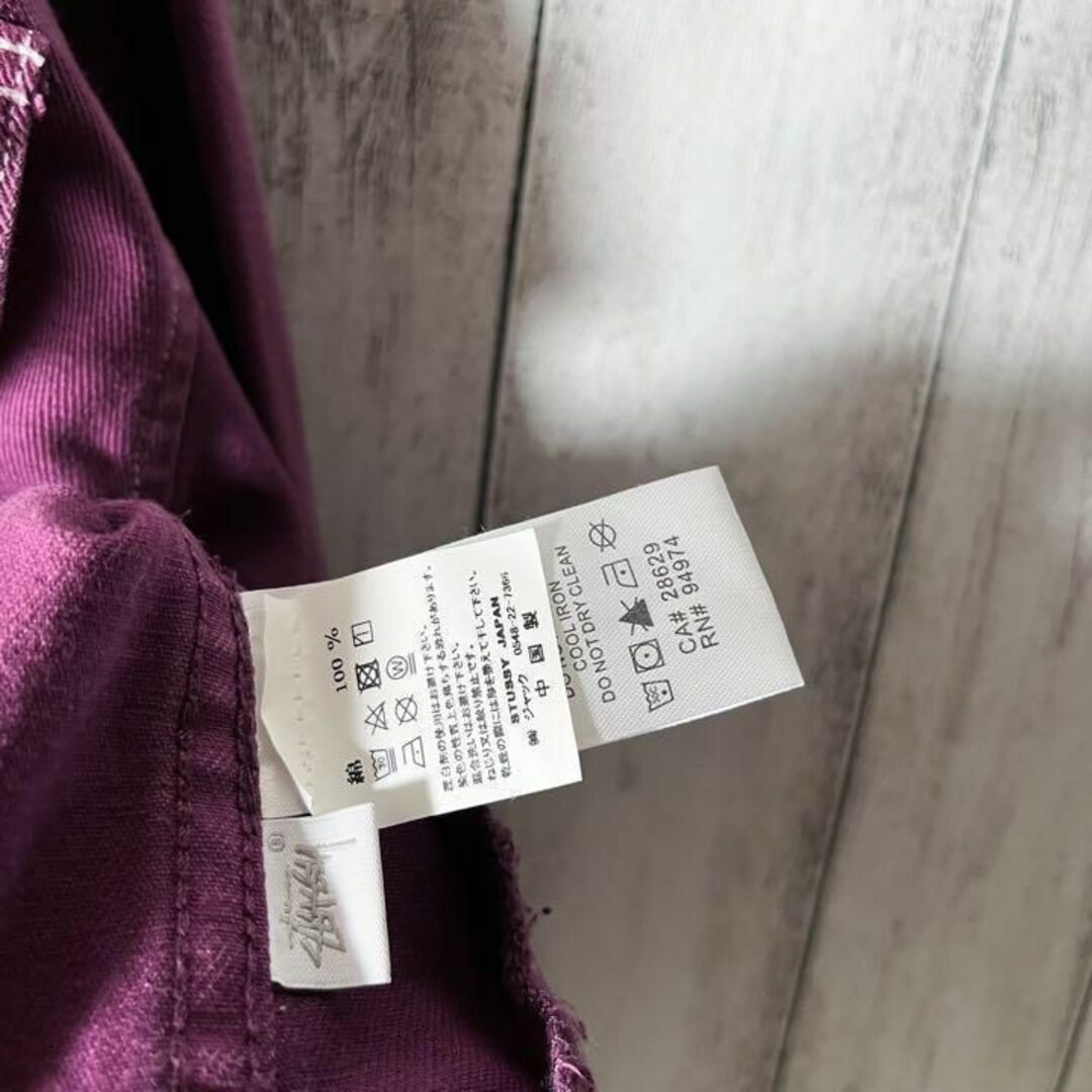 STUSSY - 【極美品 XL】ステューシー stussy ジップ デニム ジャケット