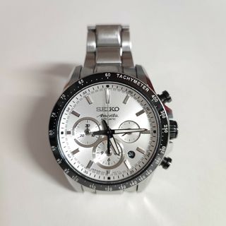 SEIKO - 【レトロなミッキー】セイコー メンズ腕時計 ブルー 自動巻き