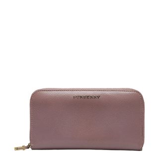 バーバリー(BURBERRY)のバーバリー ラウンドファスナー 長財布 エナメル レディース BURBERRY 【1-0121334】(財布)