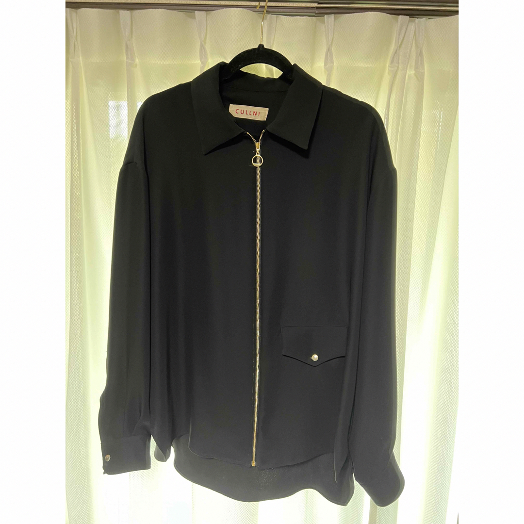 【クルニ】cullni ジップアップポケットシャツ