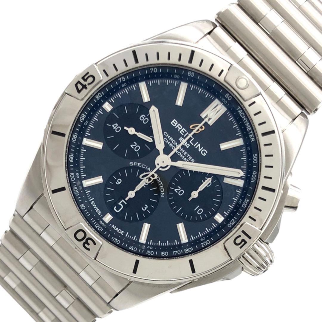 ブライトリング BREITLING クロノマット B01　42　ジャパン エディションブラックシェル AB0134 ブラックシェル  SS 自動巻き メンズ 腕時計