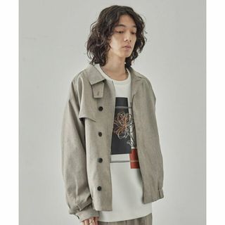 ジュンレッド(JUNRED)の【ベージュ（27）】ヘリンボーンルーズブルゾン(ブルゾン)