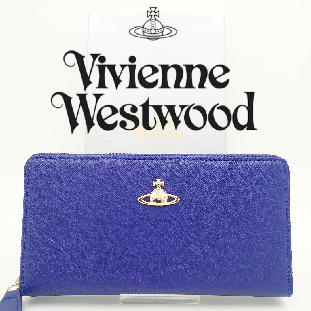 Vivienne Westwood - 【新品】Vivienne Westwood 長財布 ブルーの+