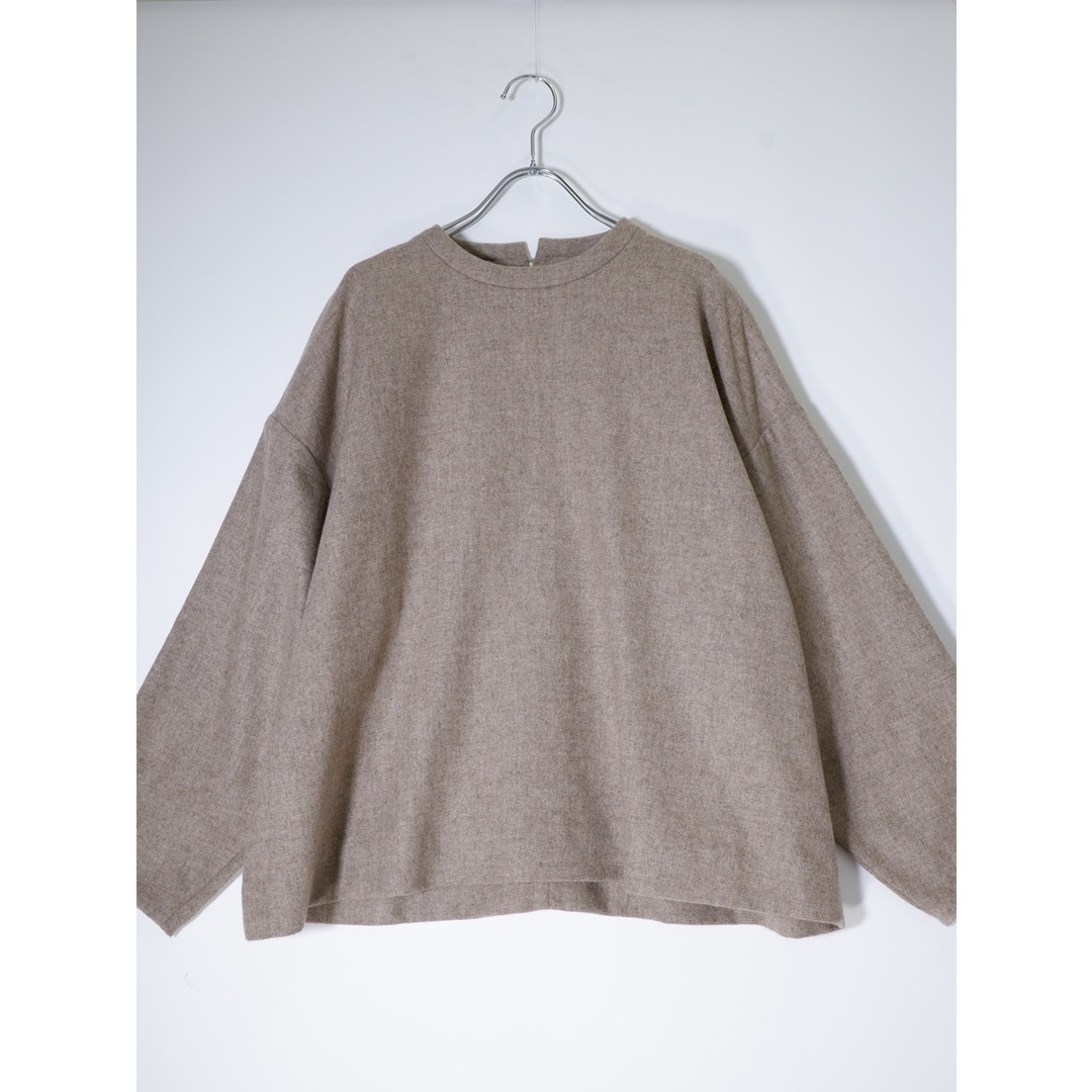 ARTS&SCIENCEアーツ&サイエンス 2021AW Bulky slip-on blouse cashmereバルキー スリップオン ブラウス カシミヤ【1】【LTSA72841】