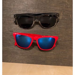 DANG SHADES サングラス2個セット 中古品 送料無料(ウエア/装備)