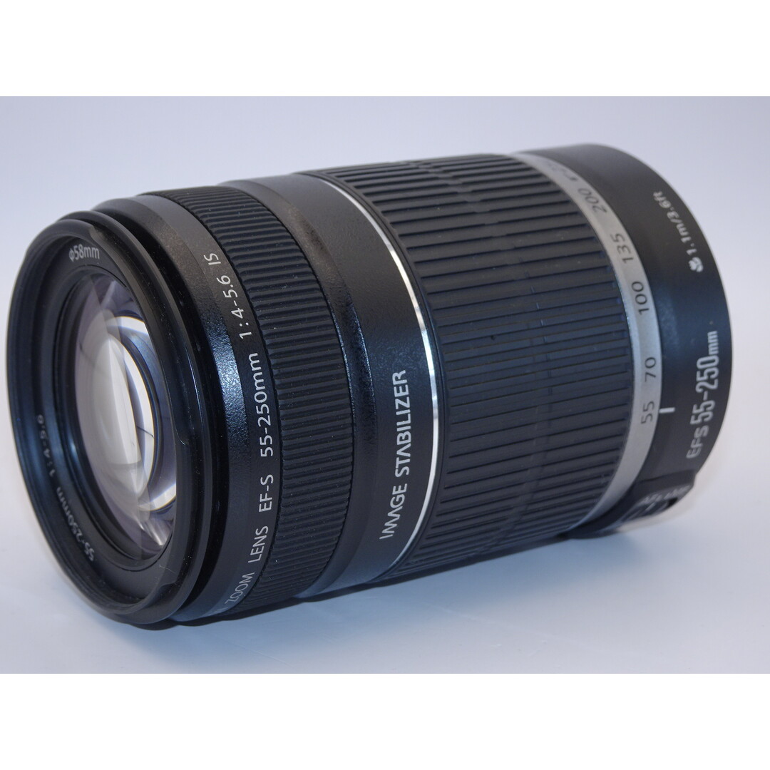 特売割 【オススメ】Canon 望遠レンズ EF-S55-250mm F4-5.6 IS APS-C